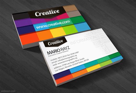 30 Colorful Business Card Design Examples for your inspiration