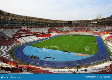 Lima Peru,new Architecture of the Field Foodball Soccer Stadium- Called ...