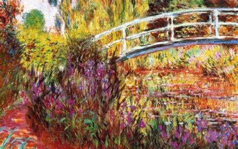 The Famous Painting: Japanese Bridge By Monet