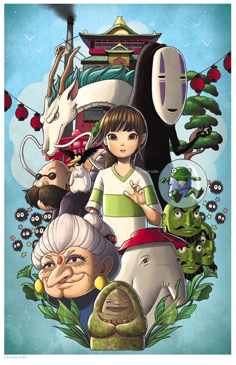 Spirited Away - Studio Ghibli Fan Art (39020468) - Fanpop