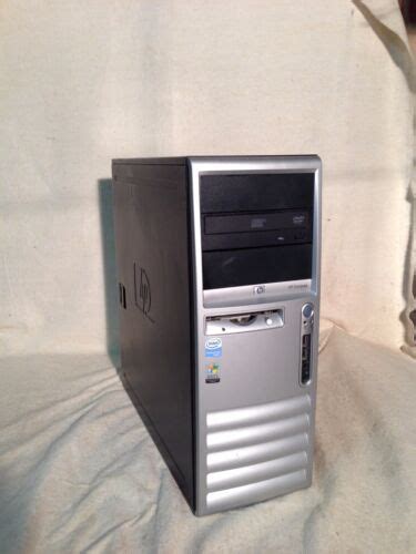 HP Desktop computer dc7800 Intel Pentium 4 / 2.80 GHz CPU 1GB ram ...