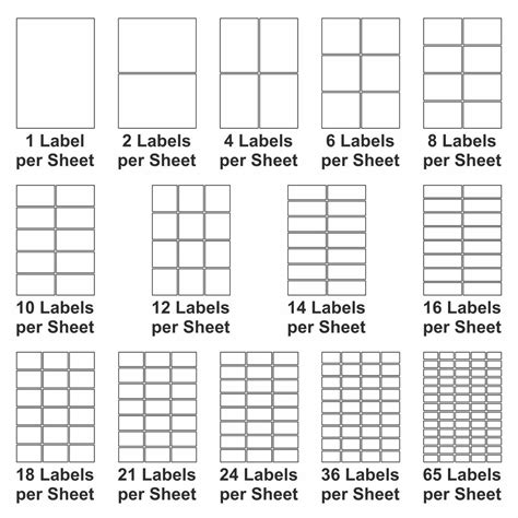 A4 Muti-Purpose Labels - MPS