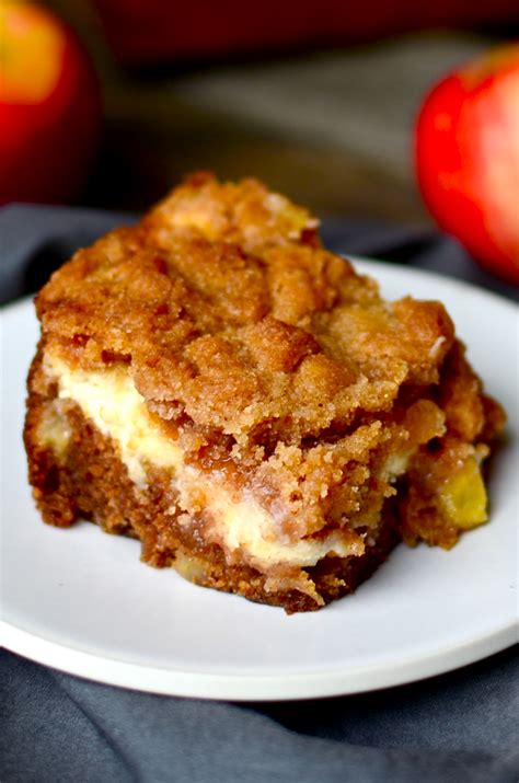 Cream Cheese Apple Coffee Cake