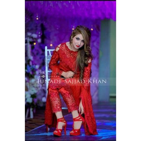 Buy Heavy embroidered Red Colour Dress for Ladies online in Pakistan ...