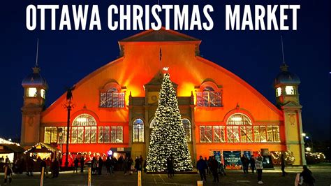 LANSDOWNE CHRISTMAS MARKET OTTAWA CANADA | Full Tour - YouTube