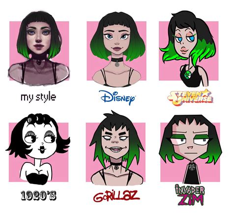 Art Style Challenge | Art style challenge, Art challenge, Cartoon art ...