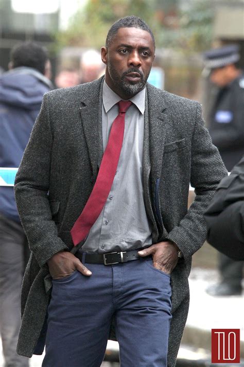 Idris Elba on the Set of "Luther" | Tom + Lorenzo