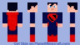 Superman Minecraft Skin