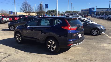 2018 Honda CRV Obsidian Blue Pearl - YouTube