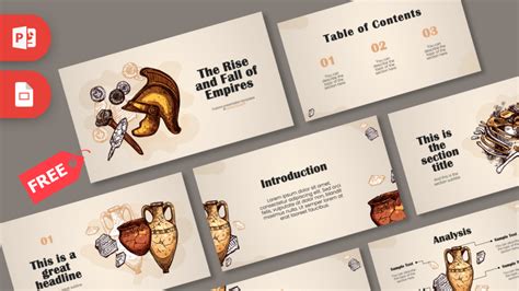 Free History PowerPoint Template - Prezentr