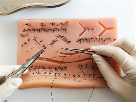 practice-stitching-on-skin-suture-silicone-superglue cut – Survival Life