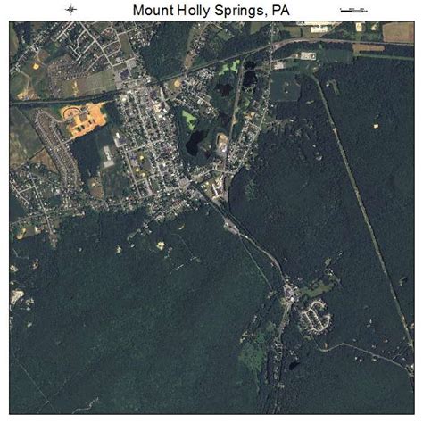 Aerial Photography Map of Mount Holly Springs, PA Pennsylvania