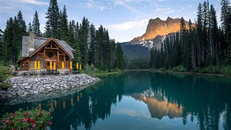 Emerald Lake Yoho National Park Wallpapers - Wallpaper Cave