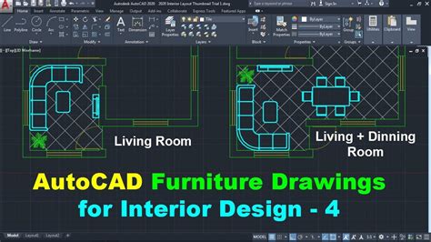 22+ AutoCAD Furniture 2d , Motif Masa Kini!