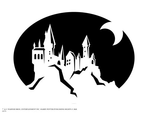 Harry Potter Pumpkin Stencils: 60 Free Printable Templates