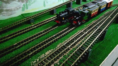 LGB indoor layout train 2 - YouTube