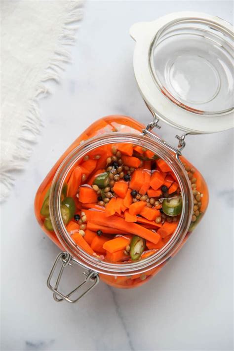 Quick Pickled Carrots Recipe - Ministry of Curry