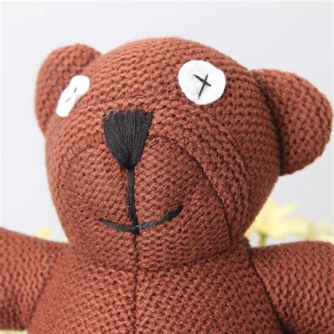 Mr Bean Teddy Bear 2 Sizes 23cm & 35 cm Plush Toys Brown Bear Cartoon ...