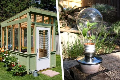 How to Make a DIY Greenhouse: 8 Easy Ideas for Every Space - Brightly