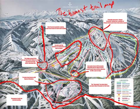 Yellowstone Club Honest But Uninformed Trail Map : r/skiing