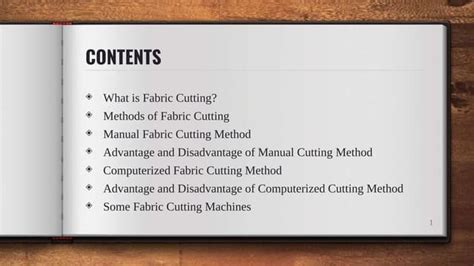 Fabric Cutting Method | PPT | Free Download