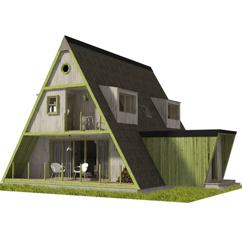 A-Frame House Plans - Pin-Up Houses