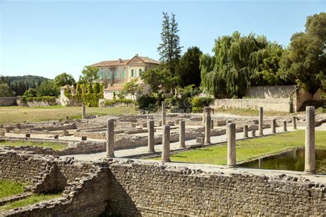 Roman Ruins in Vaison-la-Romaine Stock Photo - Image of europe, antique ...