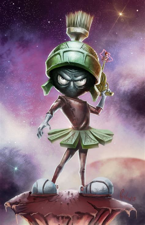 Marvin the Martian (Looney Tunes) by Jose Galvan : r/alternativeart