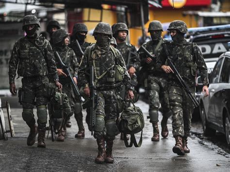 Brazil called up the military to control violence in Rio de Janeiro ...