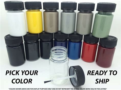 Pick Your Color - 1 Oz Touch Up Paint Kit W/brush For Ford Car Truck ...