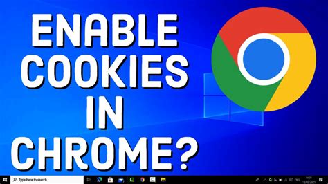 How to enable cookies in Google Chrome? - YouTube