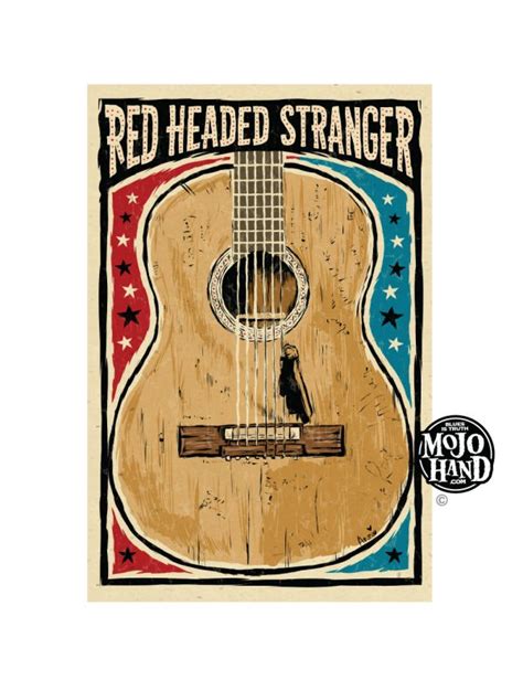 Willie Nelson Trigger Guitar tribute Poster - MojoHand - Everything Blues™