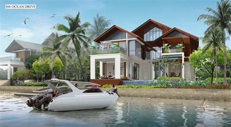 Landed Property for Sale - New Bungalow @ 166 Ocean Drive (Sentosa Cove)