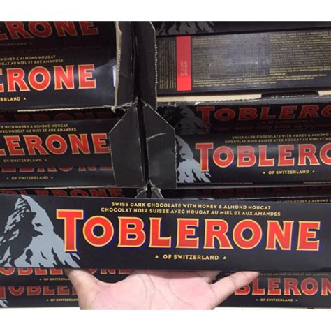 Toblerone Dark Chocolate 100g/360g | Shopee Philippines