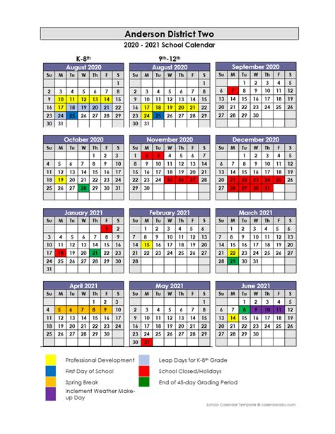 Anderson County Tn School Calendar 2024 - Schoolcalendars.net