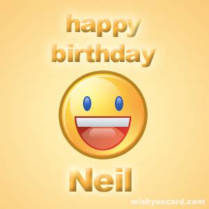 Happy Birthday Neil Free e-Cards