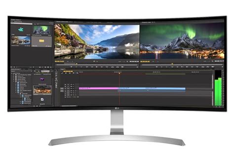 Ultra HD 4K Monitor | 34 Class 21:9 UltraWide® WQHD IPS Curved LED ...