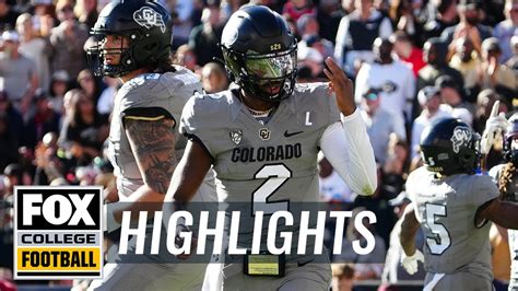 No. 21 Arizona Wildcats vs. Colorado Buffaloes Highlights | CFB on FOX ...