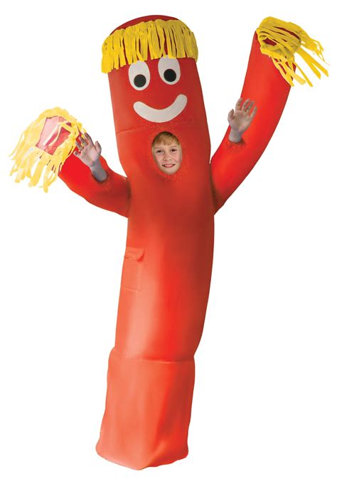 Kids Inflatable Red Wavy Arm Guy Costume - $39.99