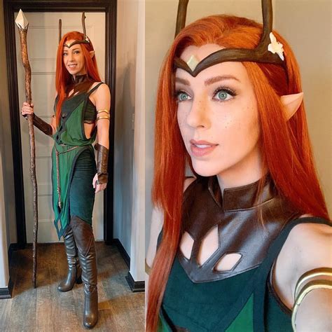 [no spoilers] my Vox Machina Origins Keyleth cosplay - April Gloria ...