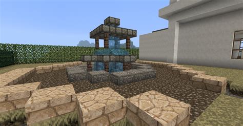 Minecraft Water Fountain Small - Best Decorations