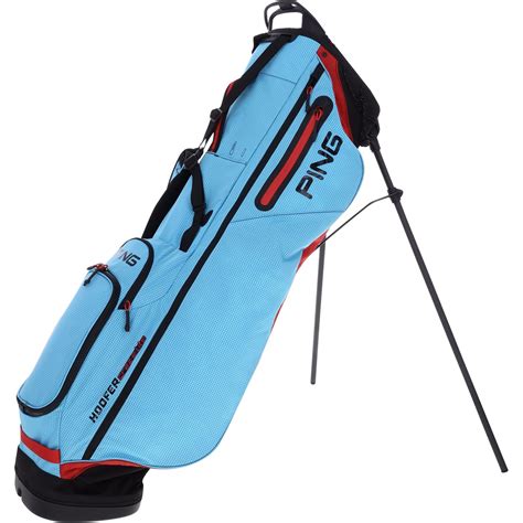 New Ping Hoofer Craz E-Lite 2021 Stand Golf Bag Bright Blue Black Red ...