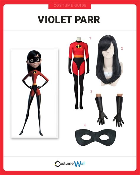 Dress Like Violet Parr Costume | Halloween and Cosplay Guides