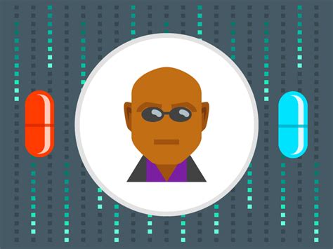 Morpheus. The Matrix by Julia Gabelko for Icons8 on Dribbble