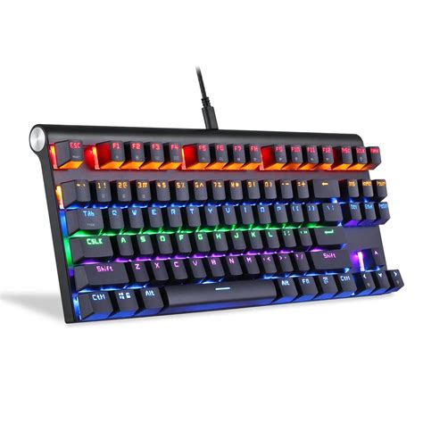 MOTOSPEED K83 Mechanical Keyboard Bluetooth Wired Dual mode with LED ...