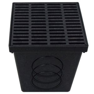 300mm Drainage Sump Square Catch Basin with Grate – www.polylok.eu