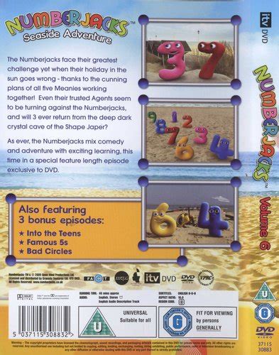 Numberjacks Dvd Menu