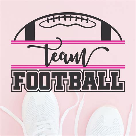 Freebie Friday | Customizable Team Football SVG File - Kelly Lollar Designs