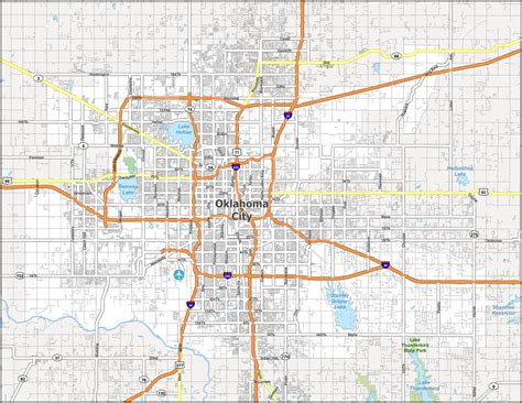 Oklahoma City Map - GIS Geography