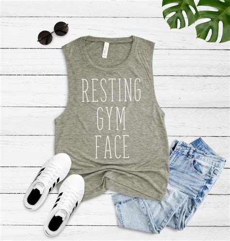 Workout Tank Top Fitness Tank Top Gym Shirt Workout | Etsy